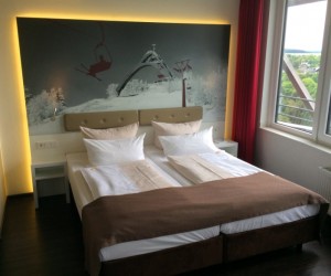 Innenansicht vom Zimmer im Oversum