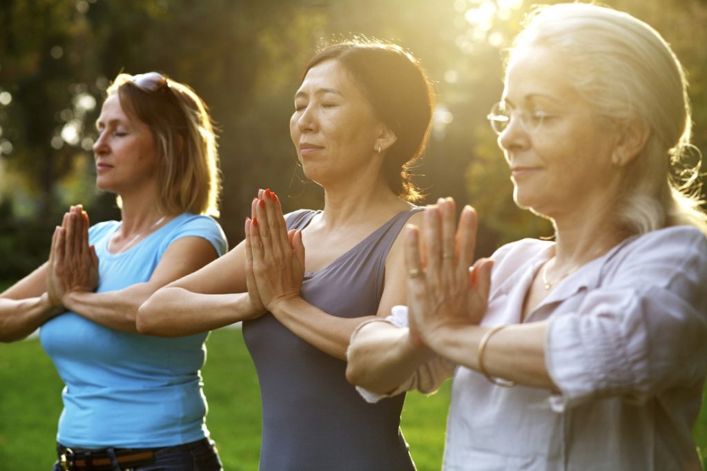 Die Gebetshaltung im Yoga