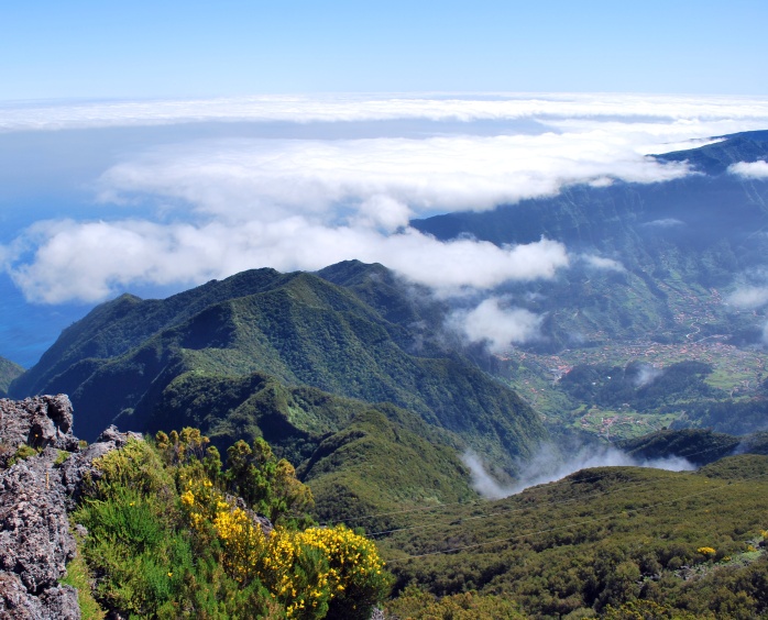 Traumhafter Ausblick auf Madeira