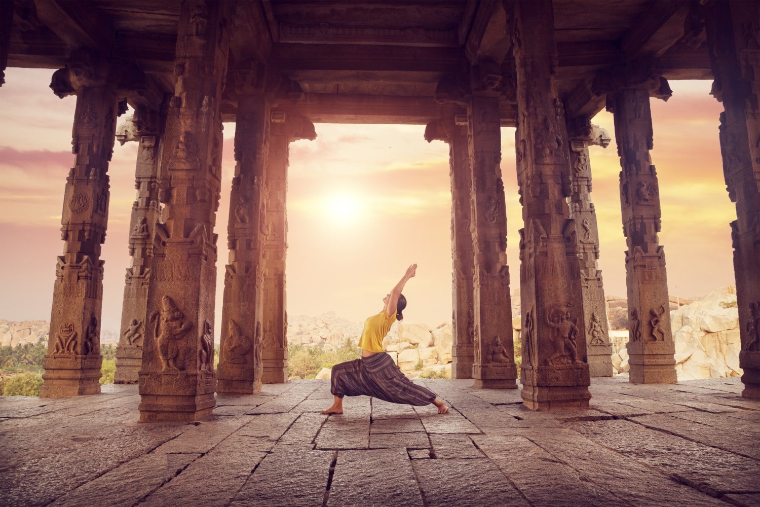 Indien ist die Wiege des Yoga