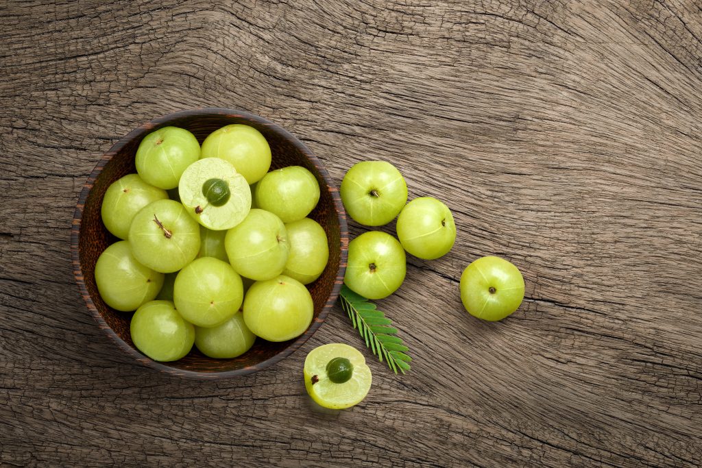 Die indische Frucht Amla