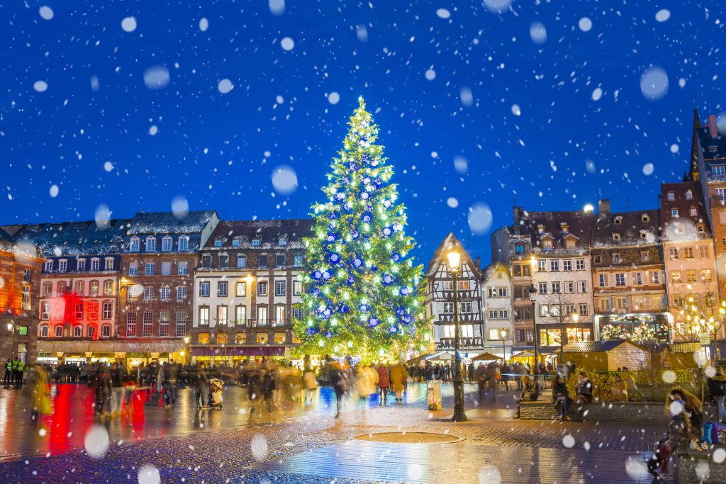 Weihnachtsmarkt in Frankreich