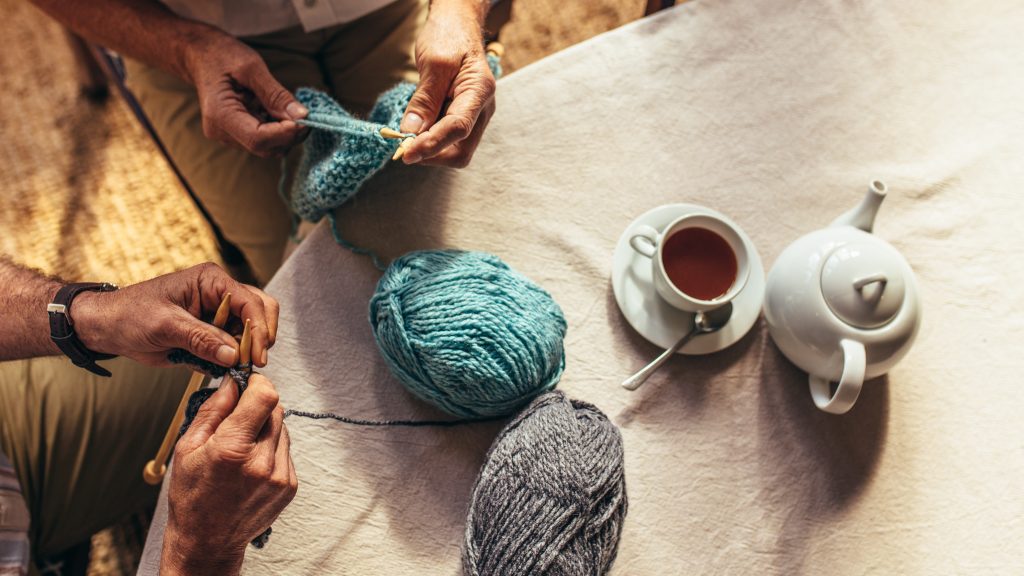 Stricken als nachhaltige Geschenkidee