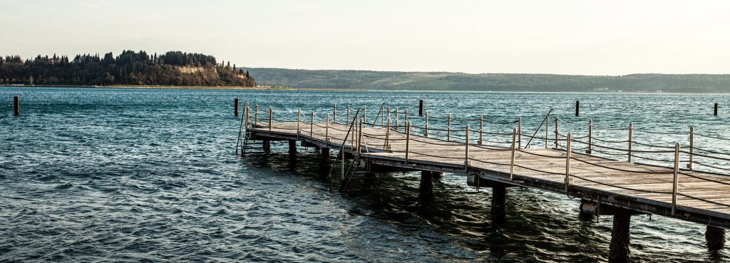 Promenade in Portoroz, Slowenien