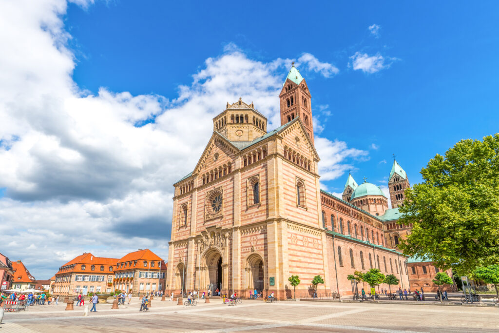 Der Dom zu Speyer in Rheinland-Pfalz