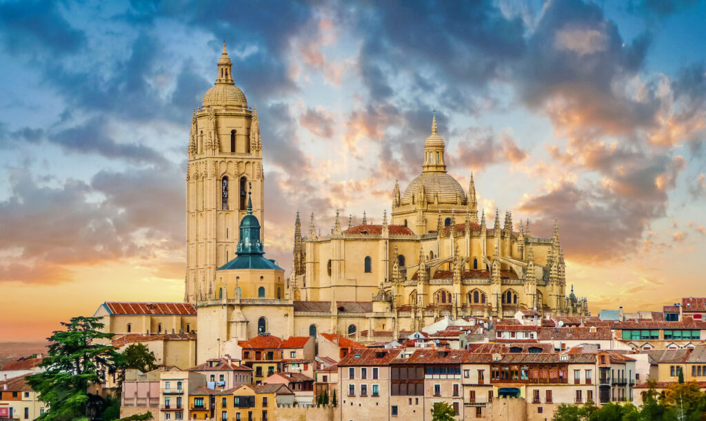 Kathedrale Santa Maria in Segovia, Castilla y Leon - Spanien Sehenswürdigkeit