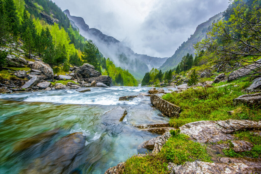 Der Nationalpark Ordesa y Monte Perdido ist eine top Sehenswürdigkeit in Spanien