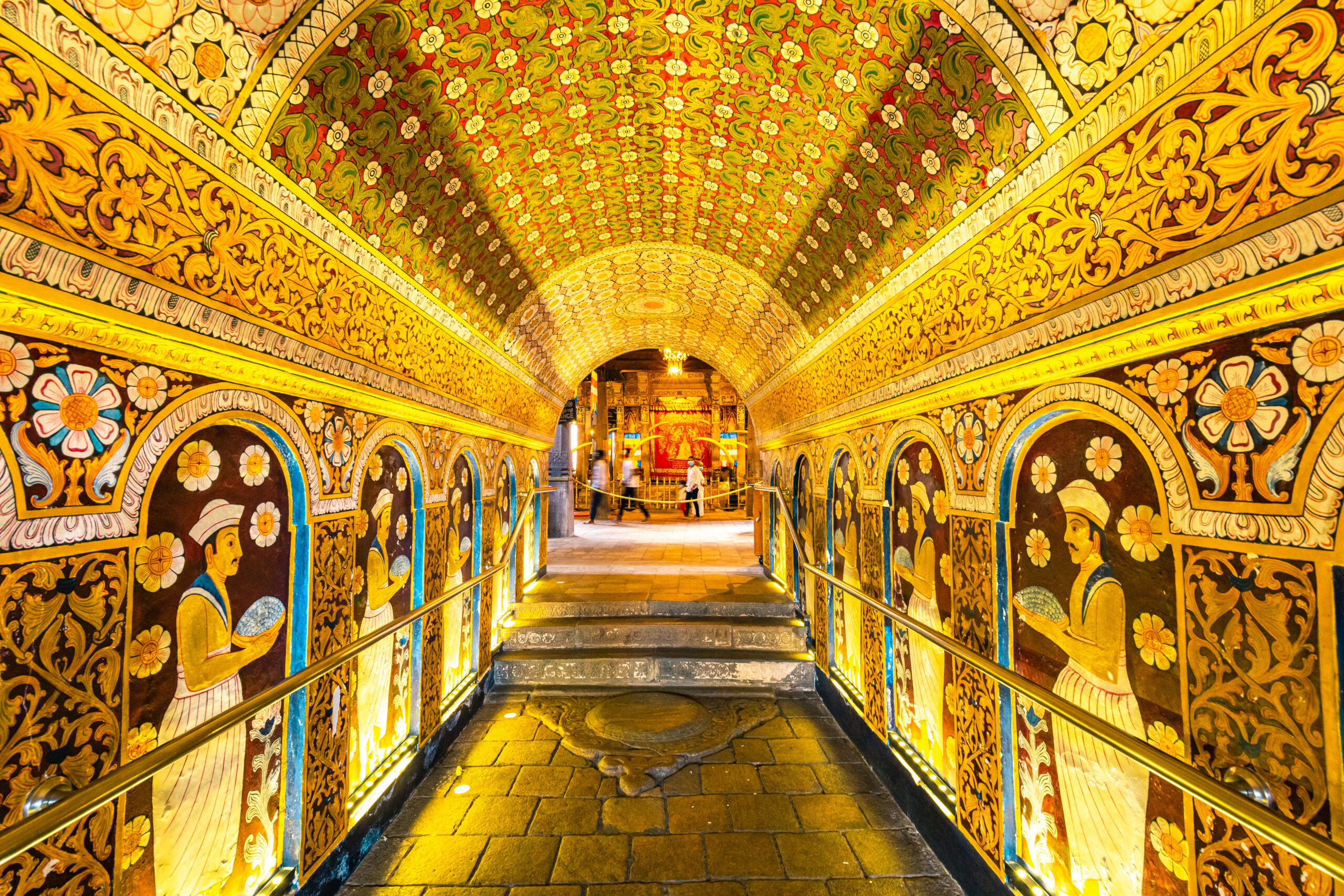 Im Zahntempel von Kandy wird der Zahn Buddhas aufbewahrt.