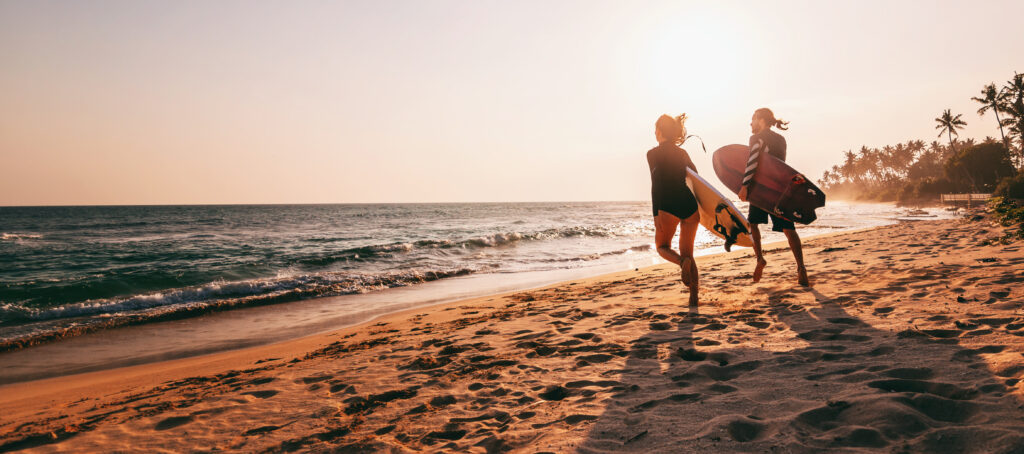 Ob Hikkaduwa, Mirissa oder Arugam Bay - Sri Lanka ist ein Paradies für Surfer.
