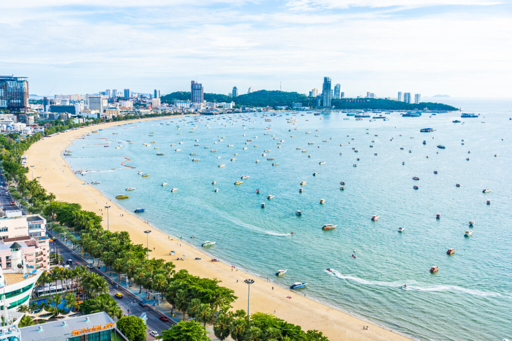 Strand in Pattaya.