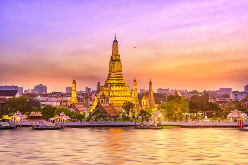 Der Tempel der Morgenröte in Bangkok.