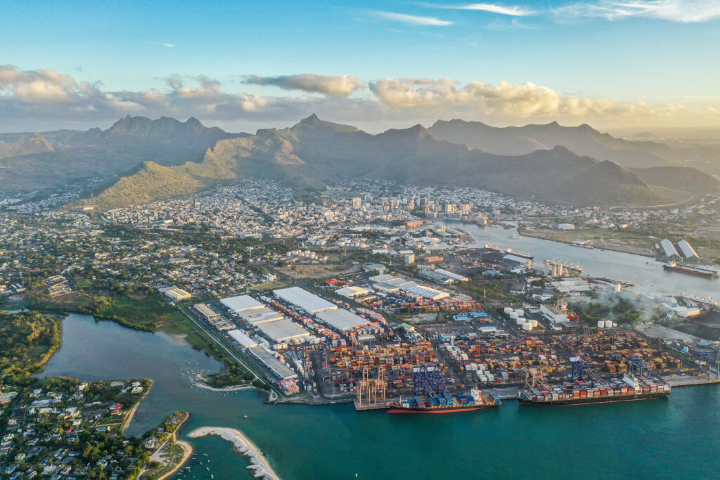 Port Louis, die Hauptstadt von Mauritius