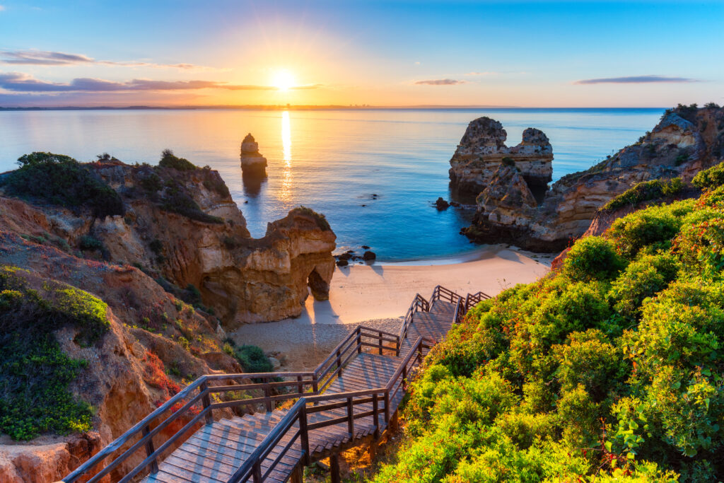 Camilo Beach an der Algarve nahe Lagos