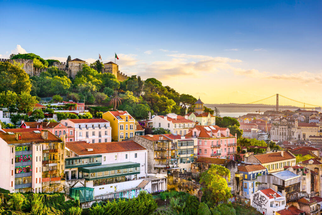 Castelo de Sao Jorge in Lissabon