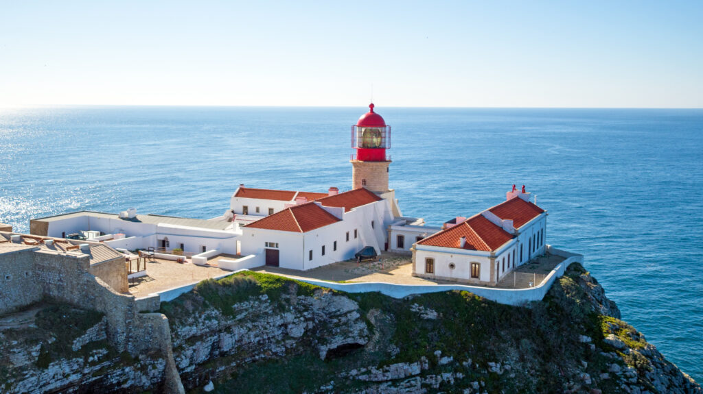 Der Leuchtturm Cabo de São Vicente in Sagres