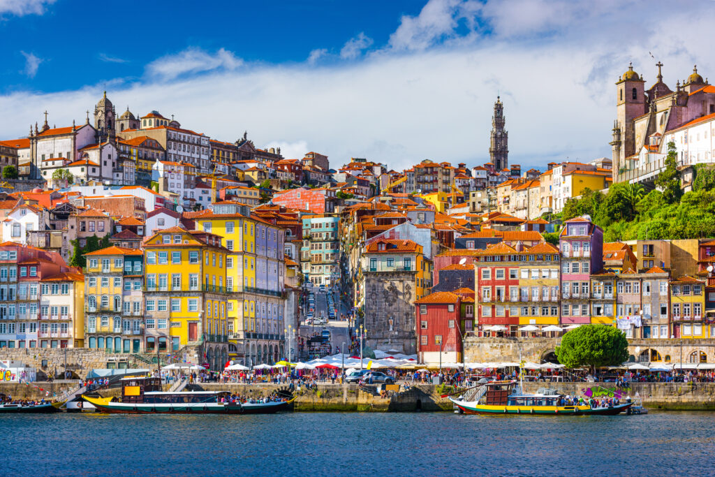 Porto am Fluss Douro