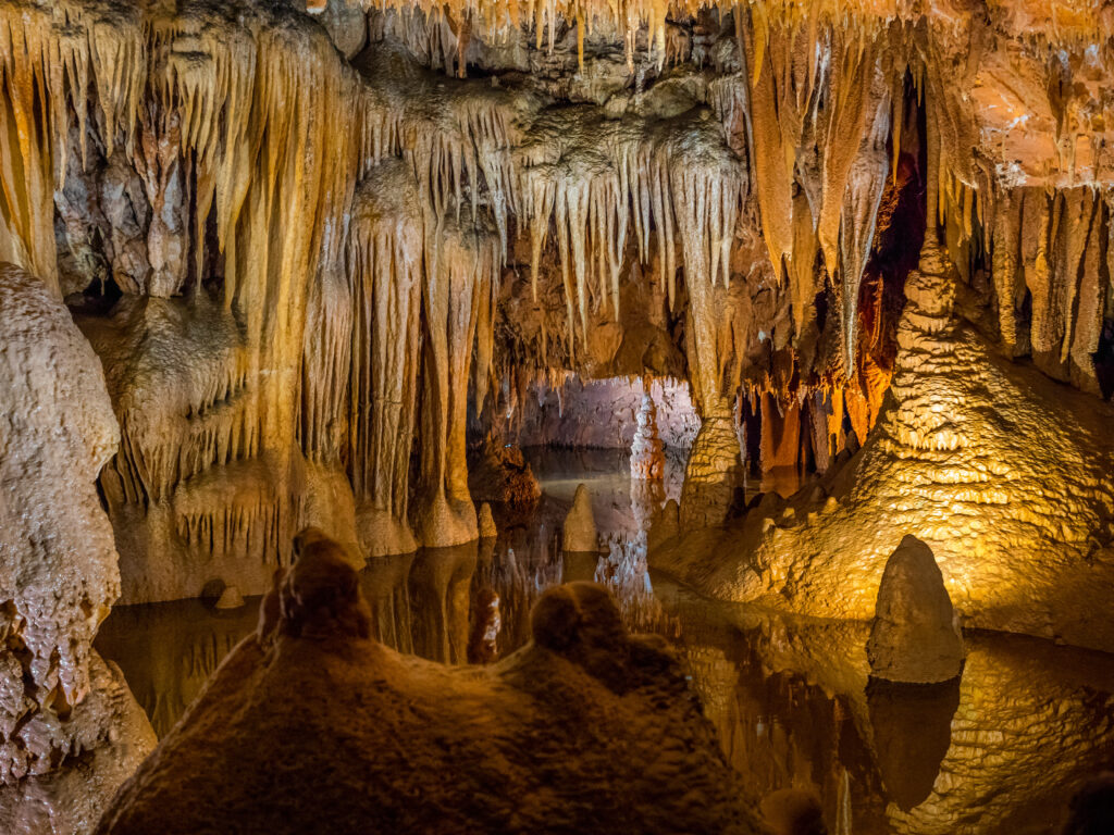 Die Tropfsteinhöhle Baredine nahe Poreč