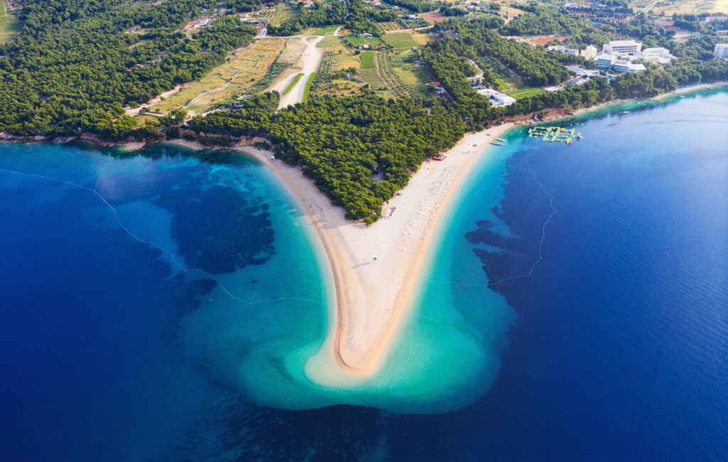 Zlatni Rat auf der Insel Brač