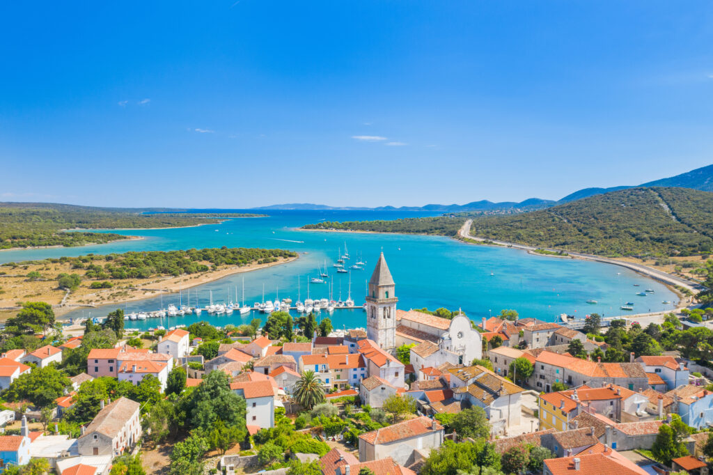 Ein Teil der Kvarner Bucht