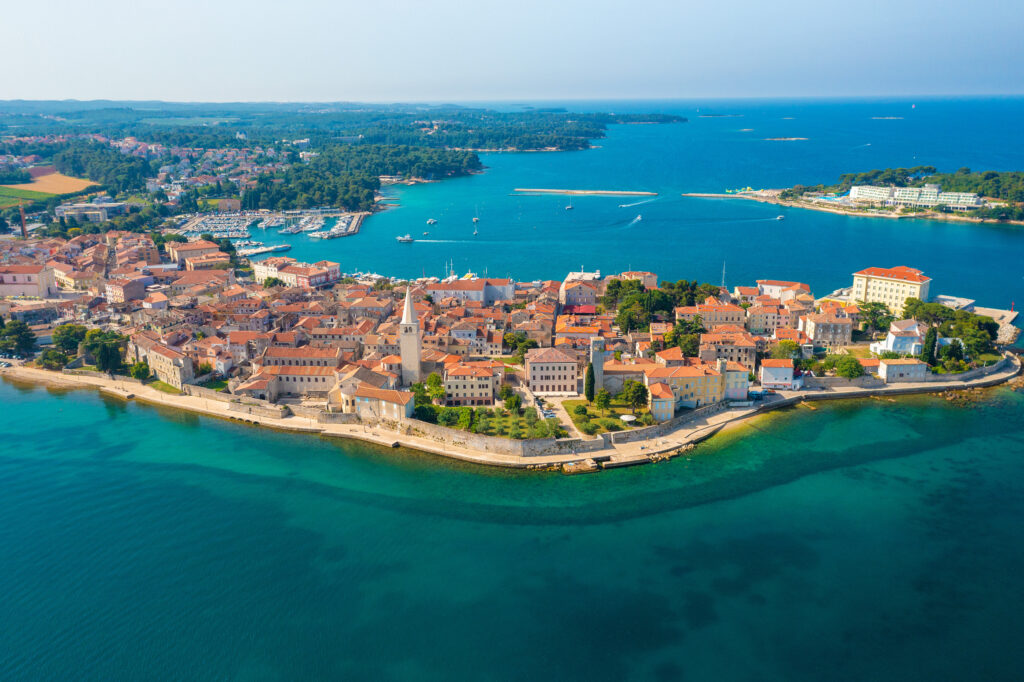 Poreč ist ein sehenswerter Ort in Kroatien