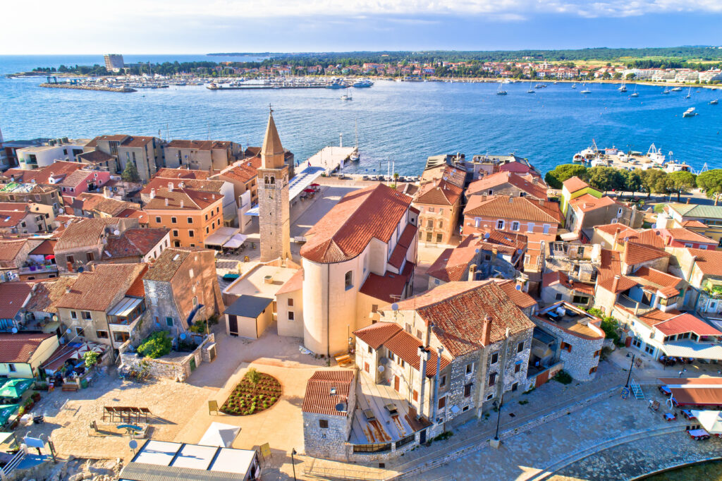 Die Altstadt von Umag ist eine historische Sehenswürdigkeit