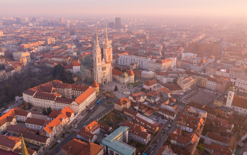 Die Altstadt von Zagreb