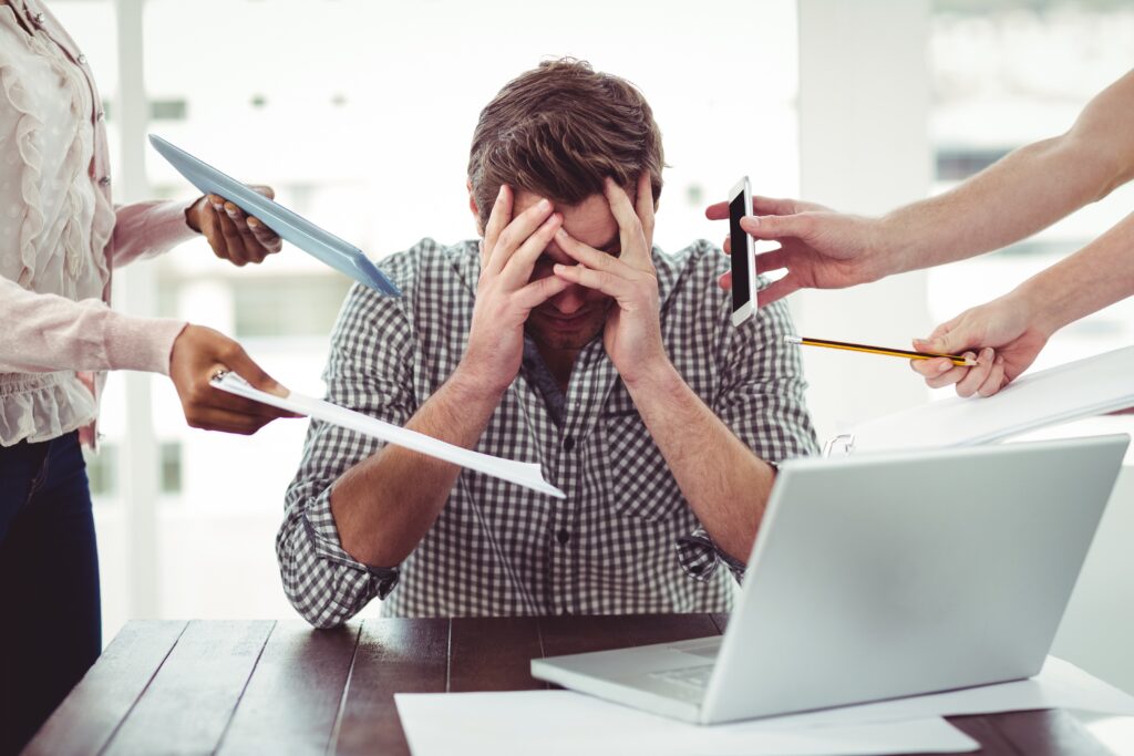 Stress bei der Arbeit