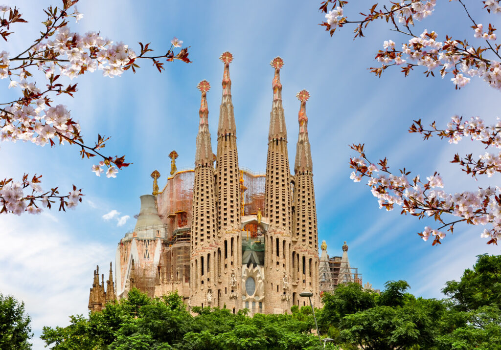 Die Sagrada Familia in Barcelona