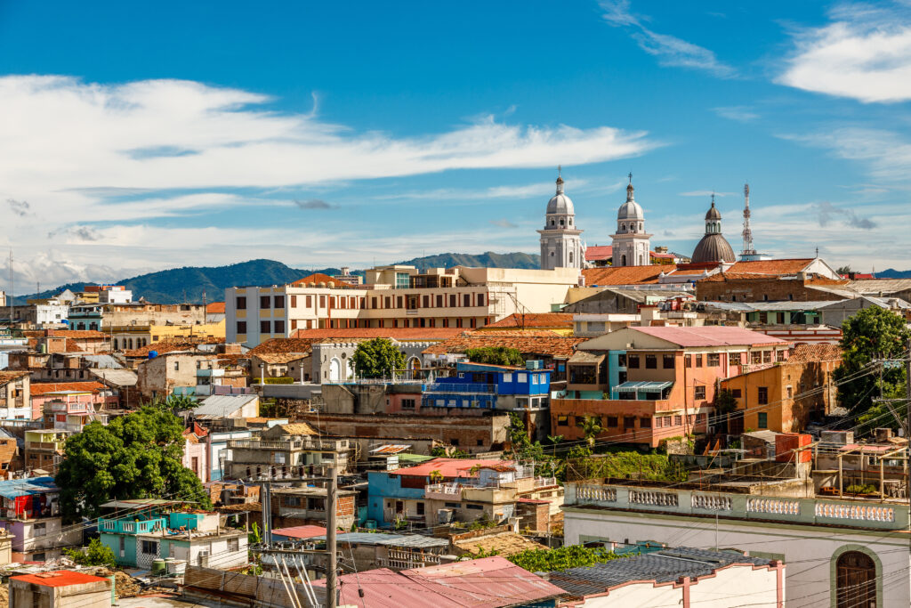 Stadtzentrum von Santiago de Cuba