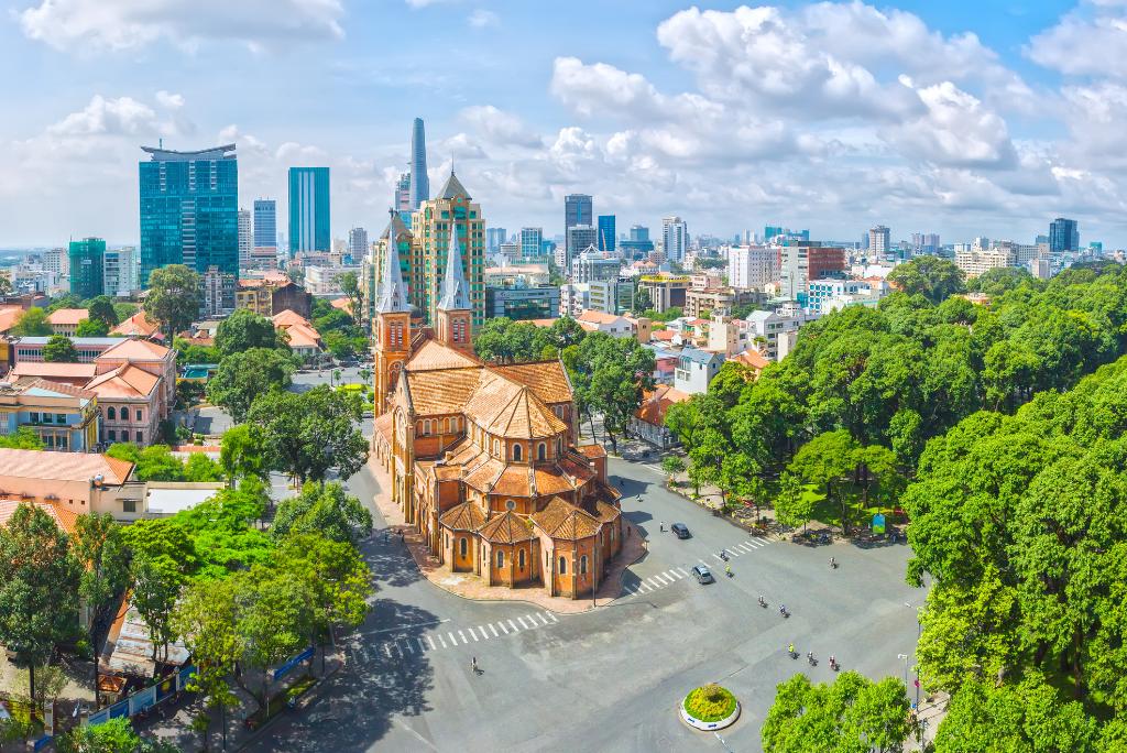 Notre Dame in Saigon