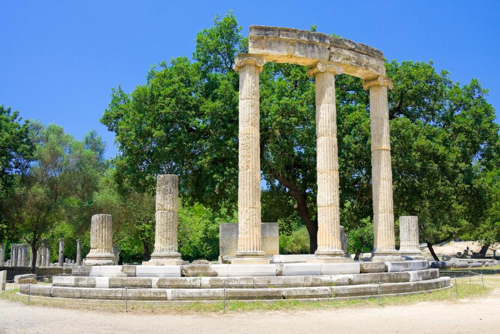 Antike Ruinen in Olympia