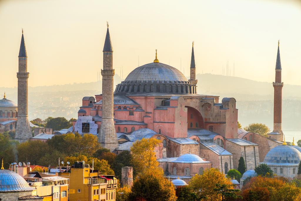 Die Hagia Sophia in Istanbul