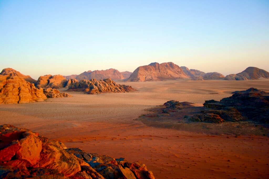 Die Wadi Rum Wüste