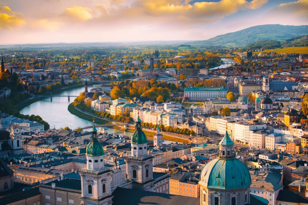 Blick auf Wien