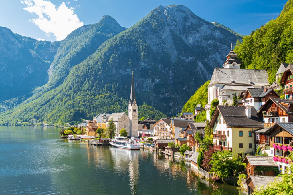Blick auf Hallstatt