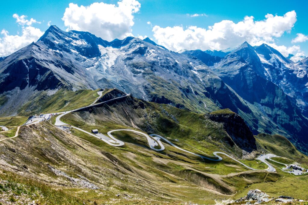 Blick auf die Großglockner Hochalpenstraße