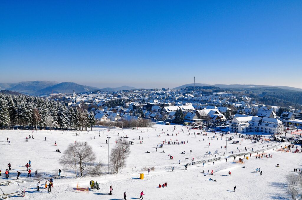 Skigebiet in Winterberg