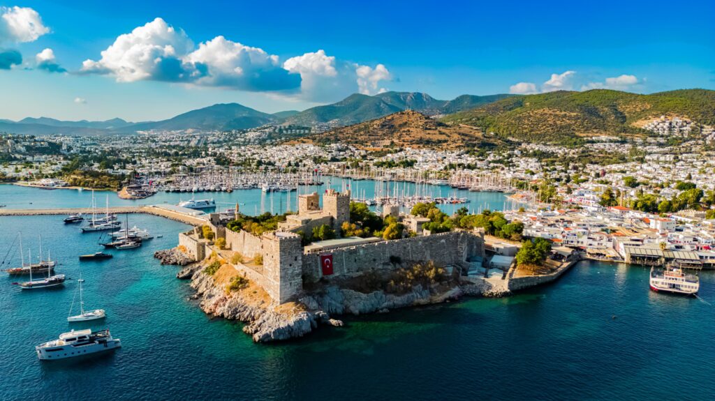 Blick auf Bodrum